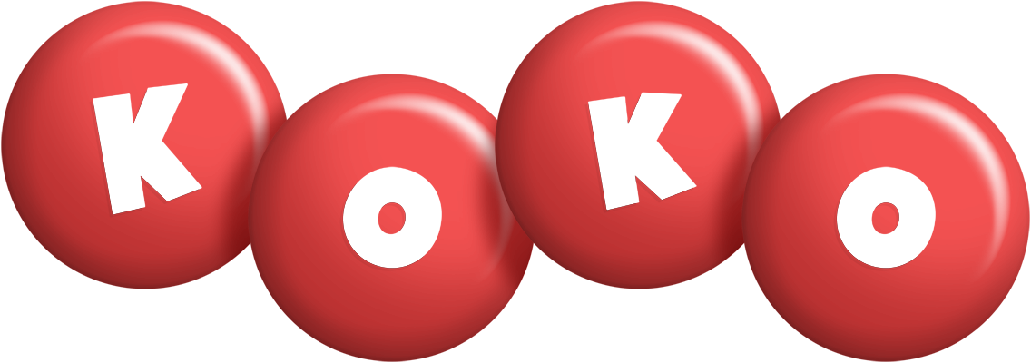 Koko candy-red logo