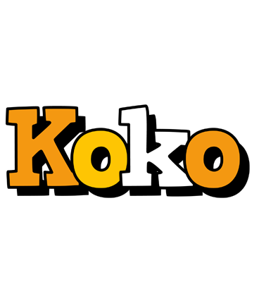 Koko cartoon logo