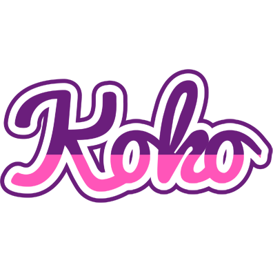 Koko cheerful logo