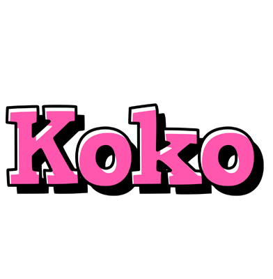 Koko girlish logo