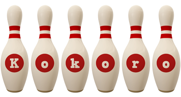 Kokoro bowling-pin logo