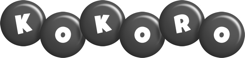 Kokoro candy-black logo