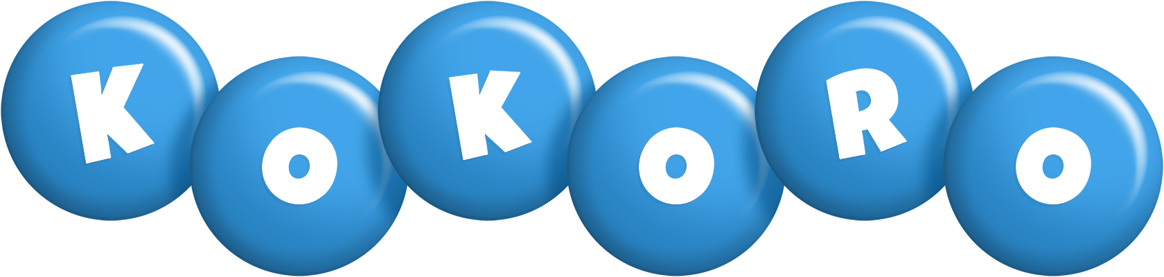 Kokoro candy-blue logo