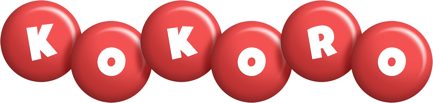 Kokoro candy-red logo