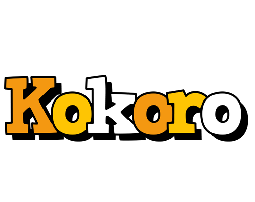 Kokoro cartoon logo