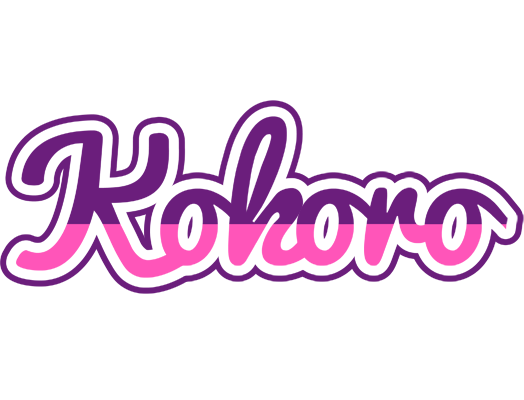 Kokoro cheerful logo