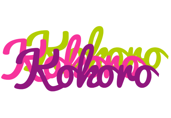 Kokoro flowers logo