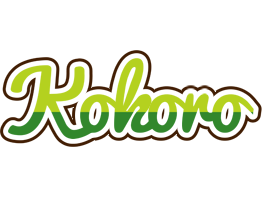 Kokoro golfing logo