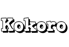 Kokoro snowing logo