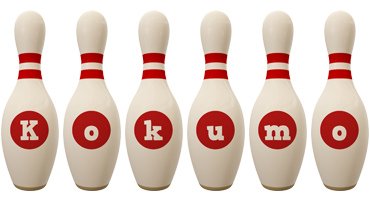 Kokumo bowling-pin logo