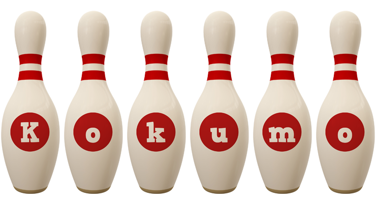 Kokumo bowling-pin logo