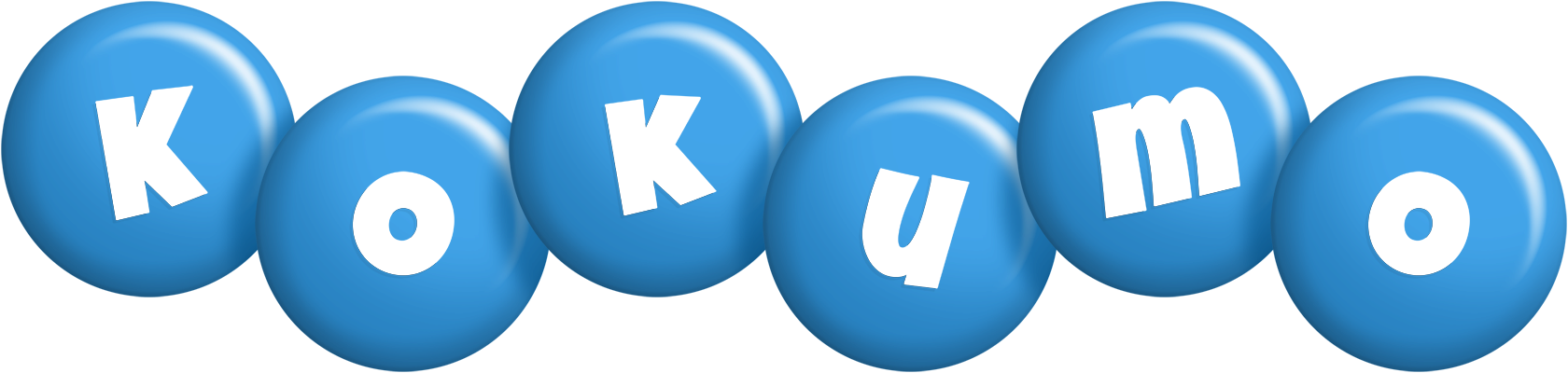 Kokumo candy-blue logo