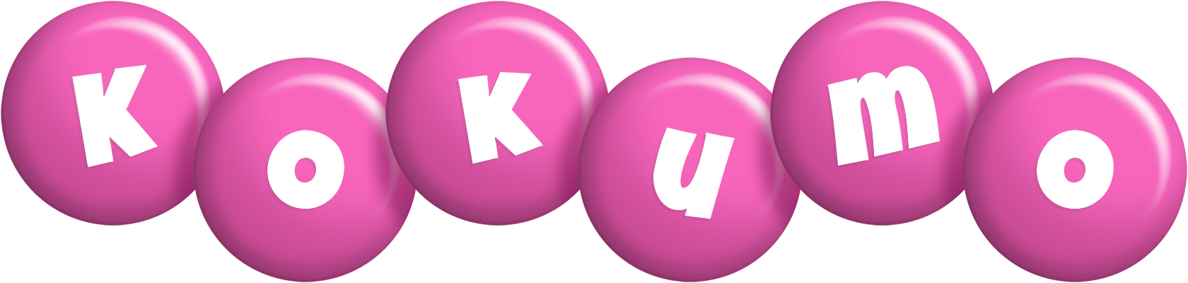 Kokumo candy-pink logo