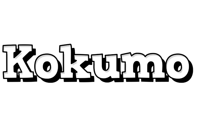 Kokumo snowing logo