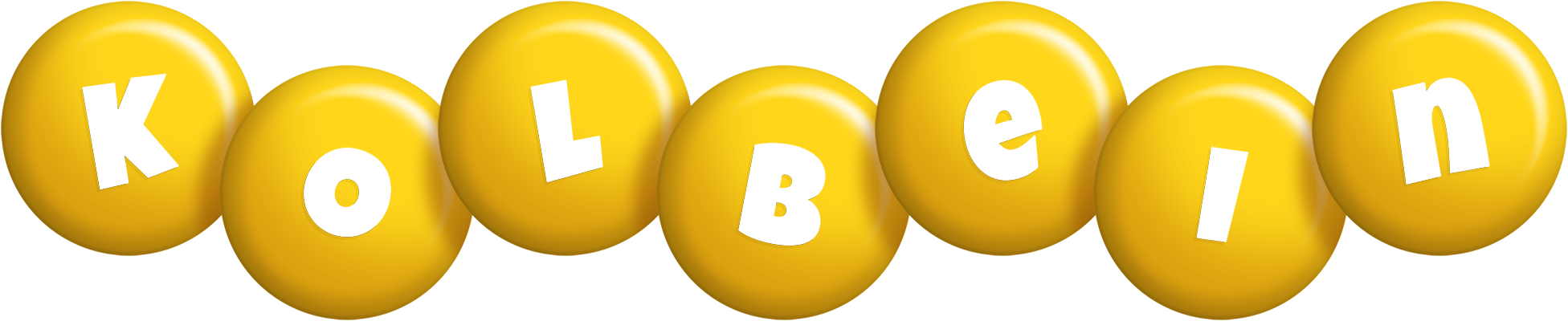 Kolbein candy-yellow logo