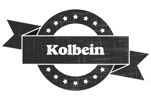 Kolbein grunge logo