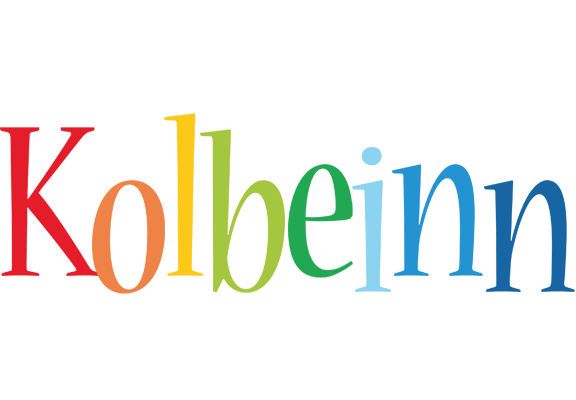 Kolbeinn birthday logo