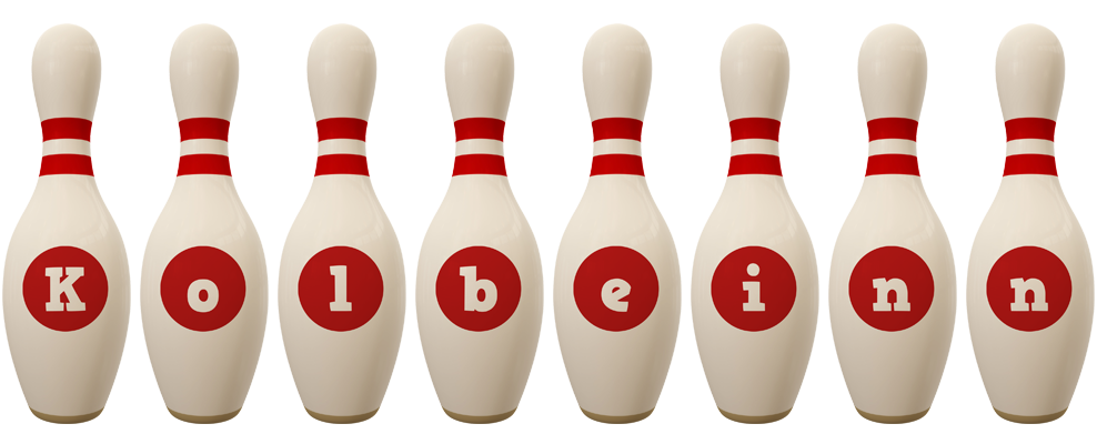 Kolbeinn bowling-pin logo