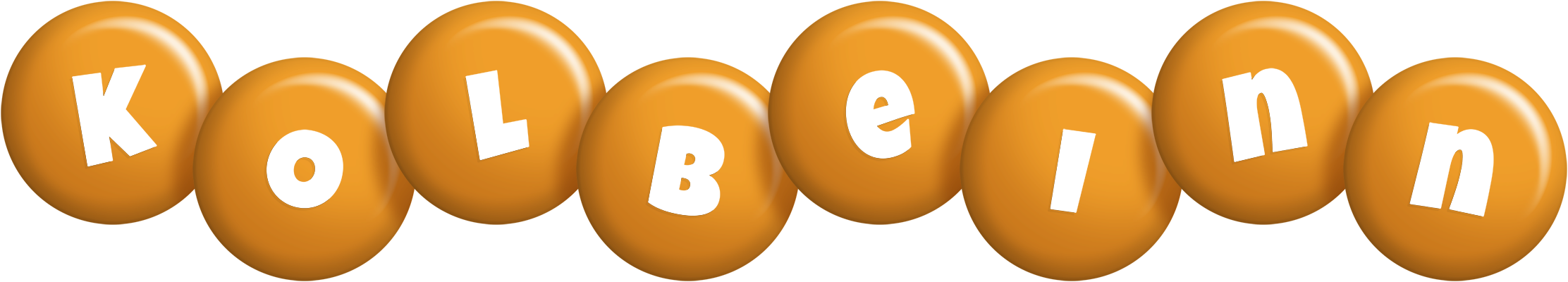 Kolbeinn candy-orange logo