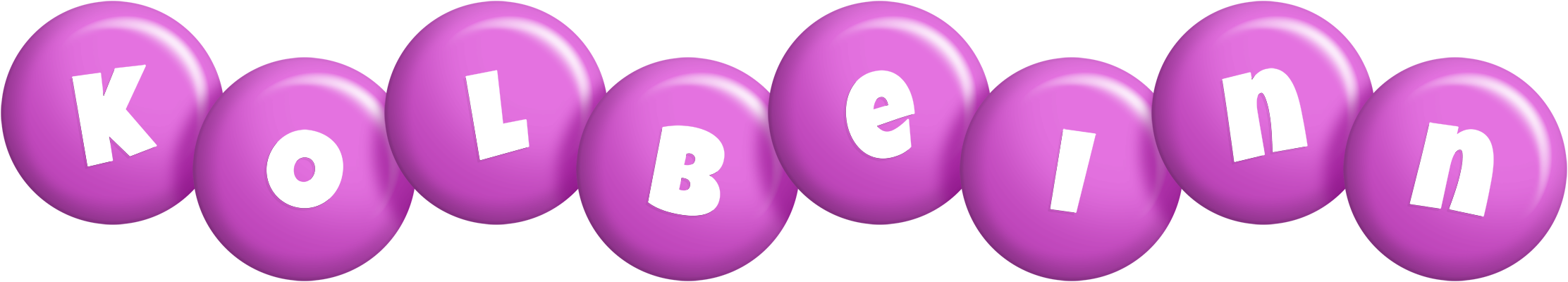 Kolbeinn candy-purple logo