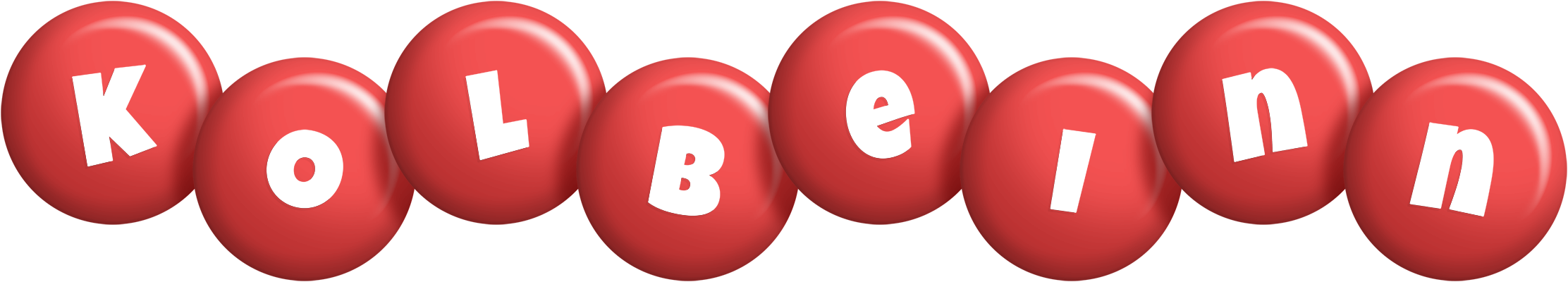 Kolbeinn candy-red logo