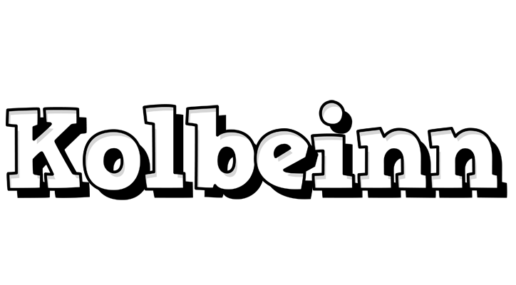 Kolbeinn snowing logo