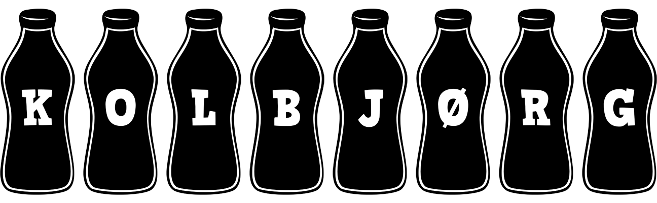 Kolbjørg bottle logo