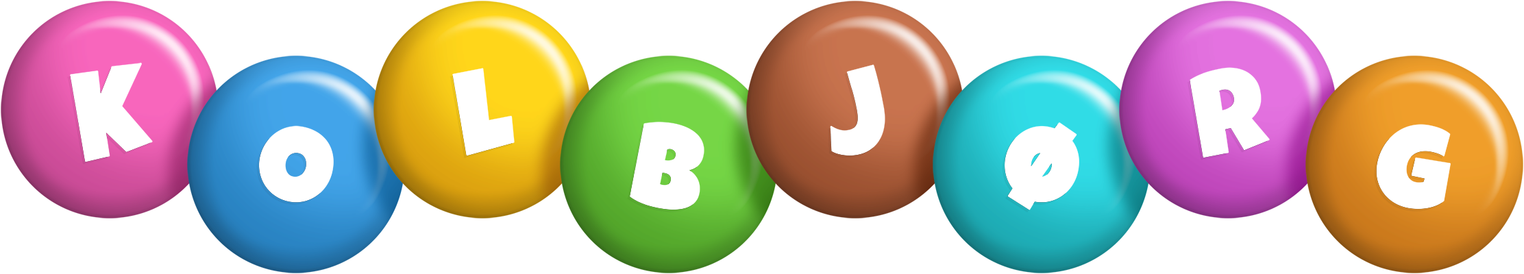 Kolbjørg candy logo