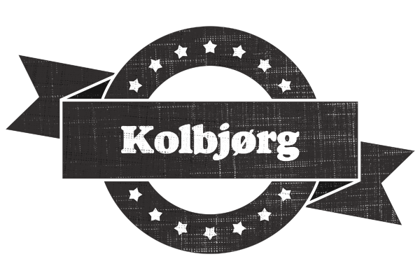 Kolbjørg grunge logo