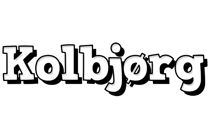Kolbjørg snowing logo