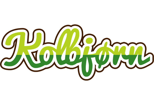 Kolbjørn golfing logo