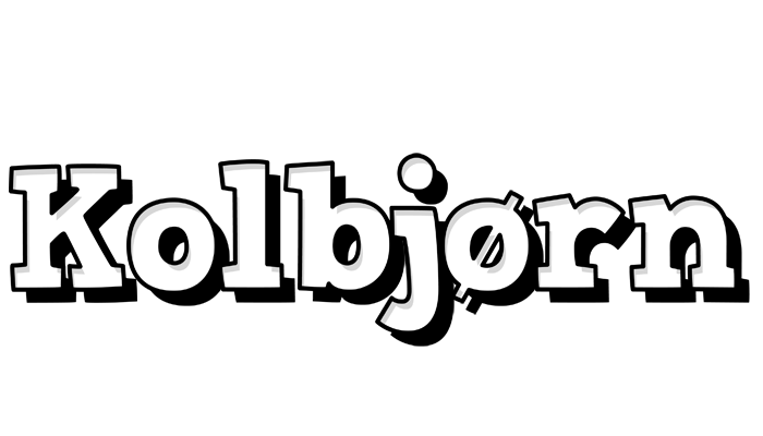 Kolbjørn snowing logo