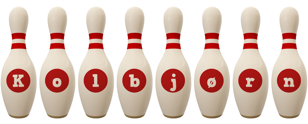 Kolbjørn bowling-pin logo