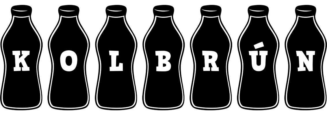 Kolbrún bottle logo