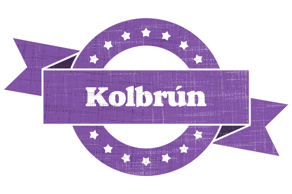 Kolbrún royal logo