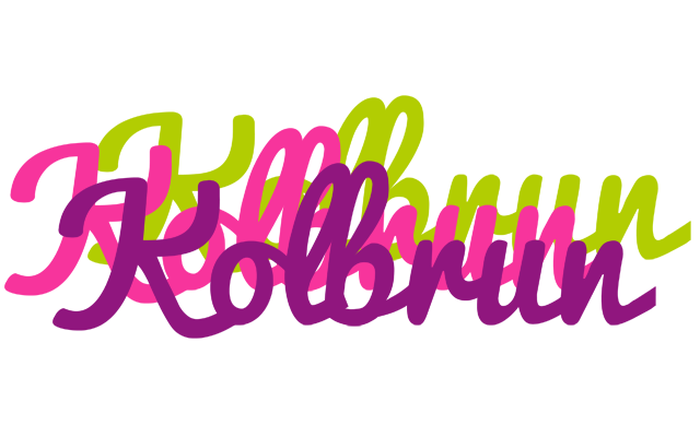 Kolbrun flowers logo