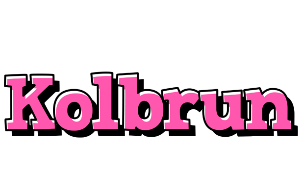Kolbrun girlish logo