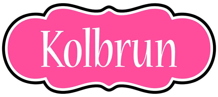 Kolbrun invitation logo