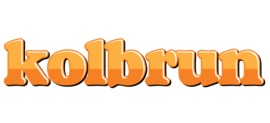 Kolbrun orange logo
