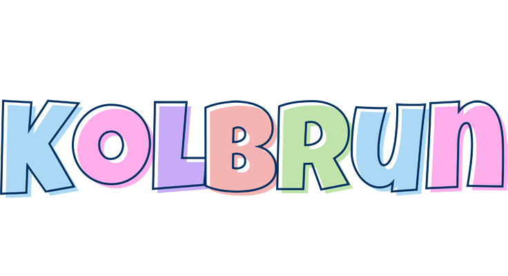 Kolbrun pastel logo