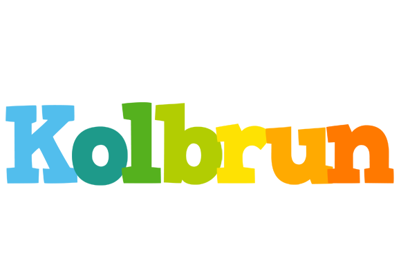 Kolbrun rainbows logo