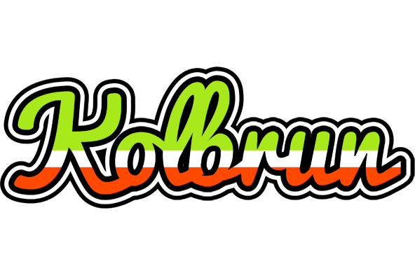 Kolbrun superfun logo