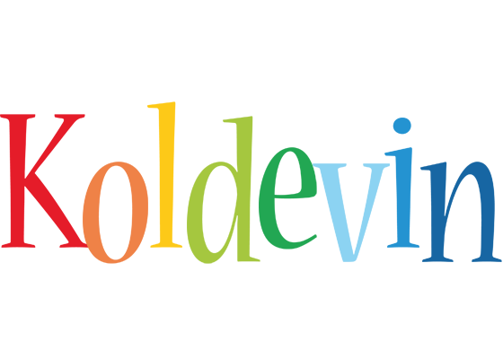 Koldevin birthday logo