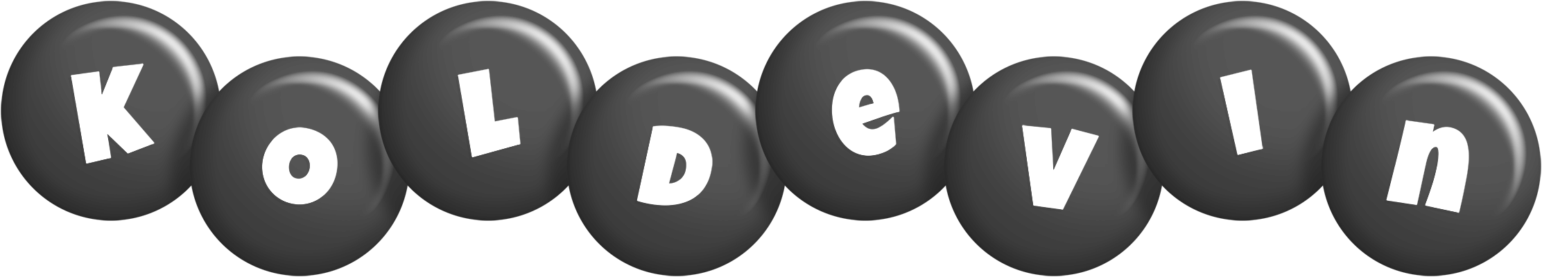 Koldevin candy-black logo