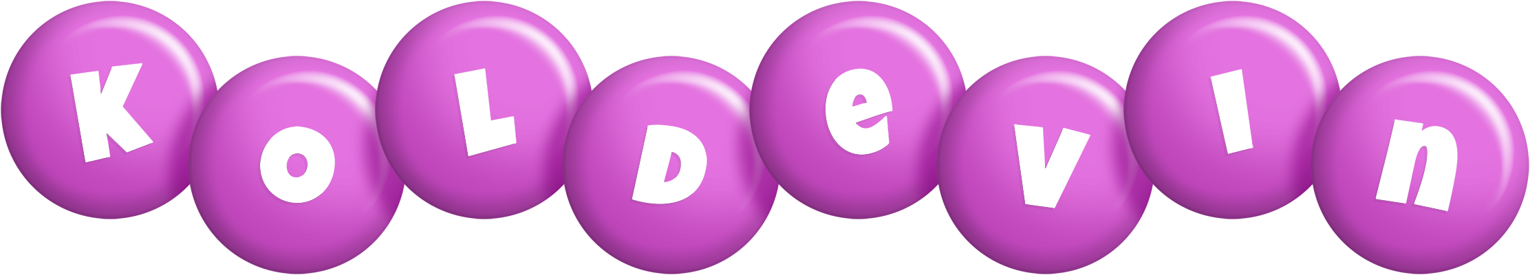 Koldevin candy-purple logo
