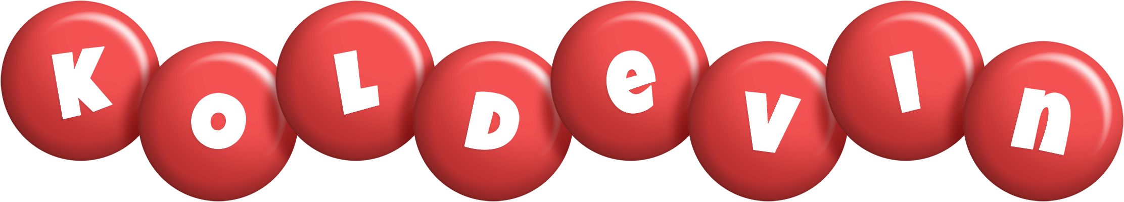 Koldevin candy-red logo