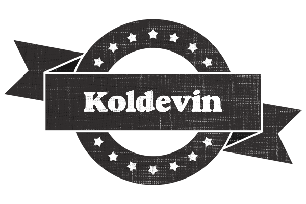 Koldevin grunge logo