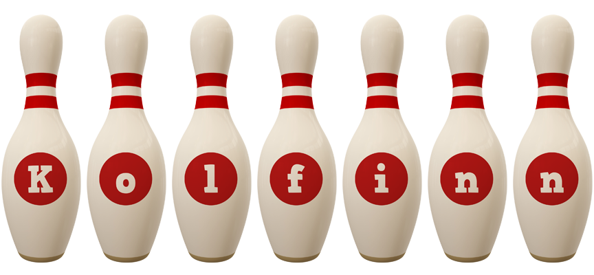 Kolfinn bowling-pin logo