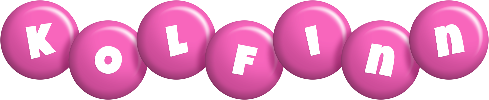 Kolfinn candy-pink logo