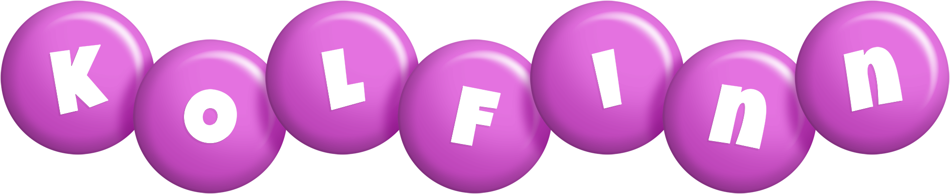 Kolfinn candy-purple logo